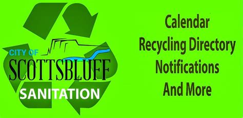 city of scottsbluff sanitation|city of scottsbluff recycling schedule.